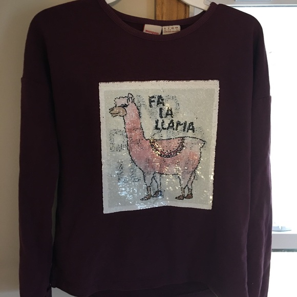 Manguun teens L llama sweater - Picture 1 of 8